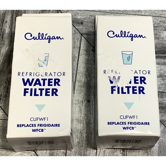 2 Culligan Refrigerator Water Filter CUWF1 Replaces Frigidaire WFCB - Picture 1 of 5